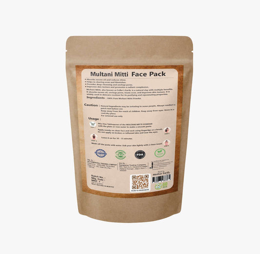 Shree Satnam Herbals Multani Mitti Facepack – 50gm